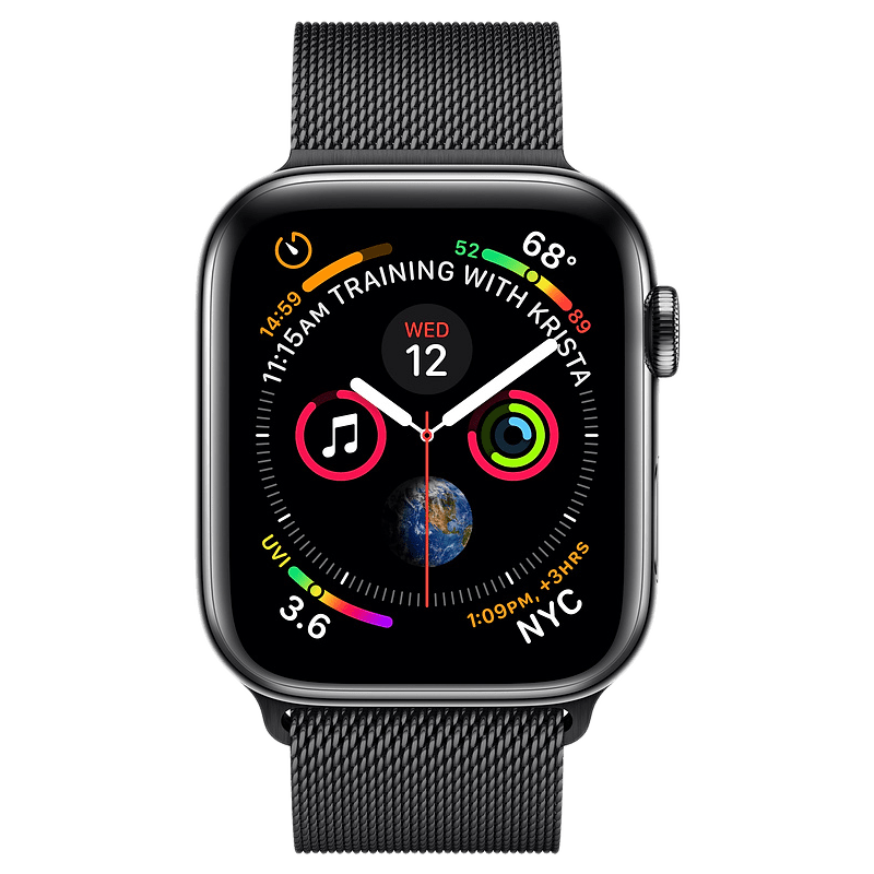 apple watch series 4 gps black